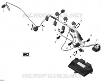 Câblage Moteur Et Module Électronique ACE 900_51R1411