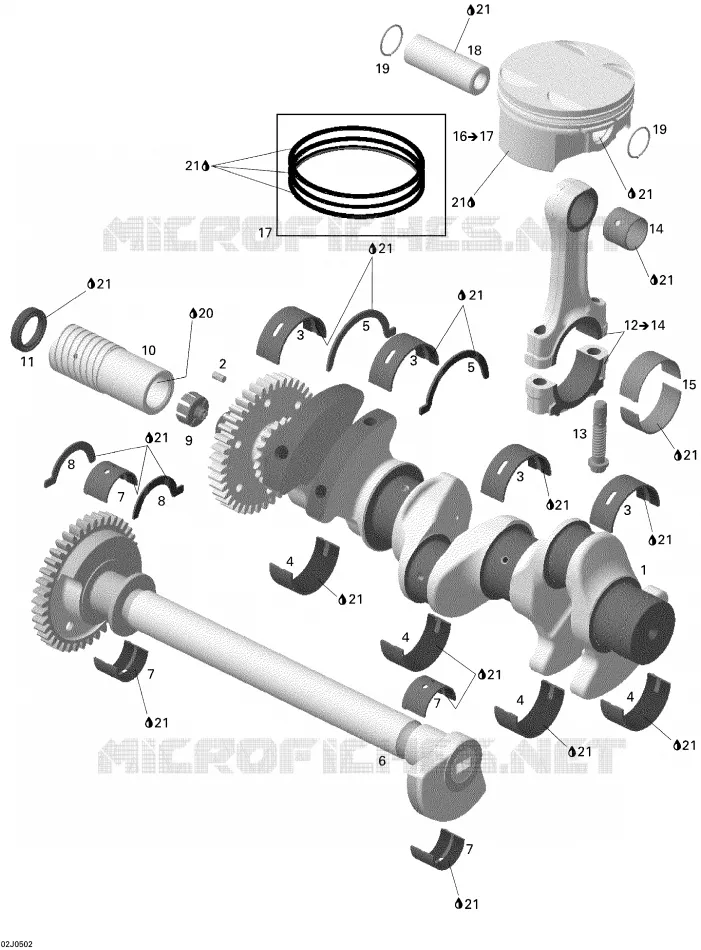 Vilebrequin Et Pistons