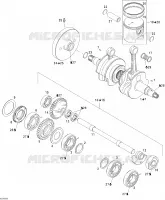 Vilebrequin, Pistons Et Arbre De Balancement
