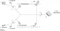 Câblage Électrique - Harnais Guidon - 278003265 (se référer au système électrique pour modèle)