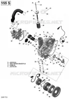 Couvercle PDM Et Magnéto - 155 Modèle Avec Suspension