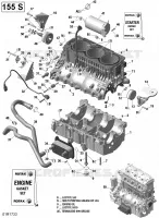 Bloc Moteur - 155 Model Avec Suspension
