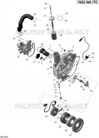 Couvercle PDM et Magnéto - 155