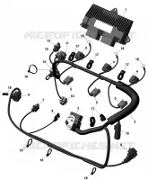 Câblage Moteur Et Module Électronique