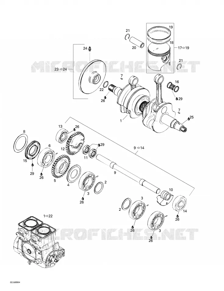 Vilebrequin Et Pistons