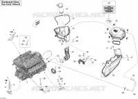 Moteur Et Silencieux Admission