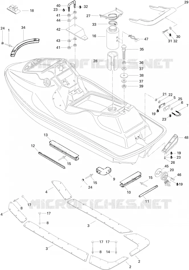 Carrosserie, Vue Arrière