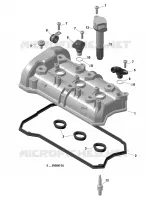 Rotax - Couvercle De Soupapes - 903 / Fabriqué jusqu au 5 Nov 2020