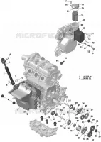 Rotax - Lubrification Du Moteur - 903 / Fabriqué jusqu au 5 Nov 2020