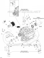 Moteur Et Silencieux Admission