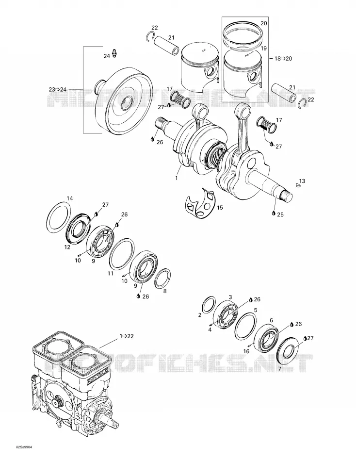 Vilebrequin Et Pistons