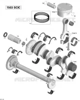 Vilebrequin, Pistons Et Arbre De Balancement
