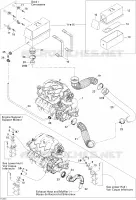 Moteur Et Silencieux Admission