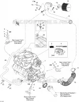 Moteur Et Silencieux Admission