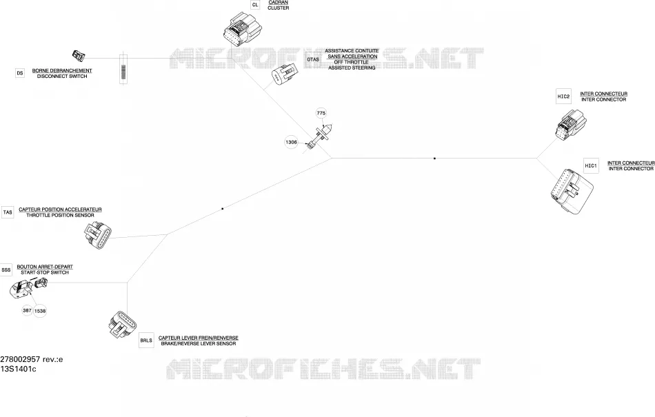 Câblage Électrique IBR Steering_13S1401c
