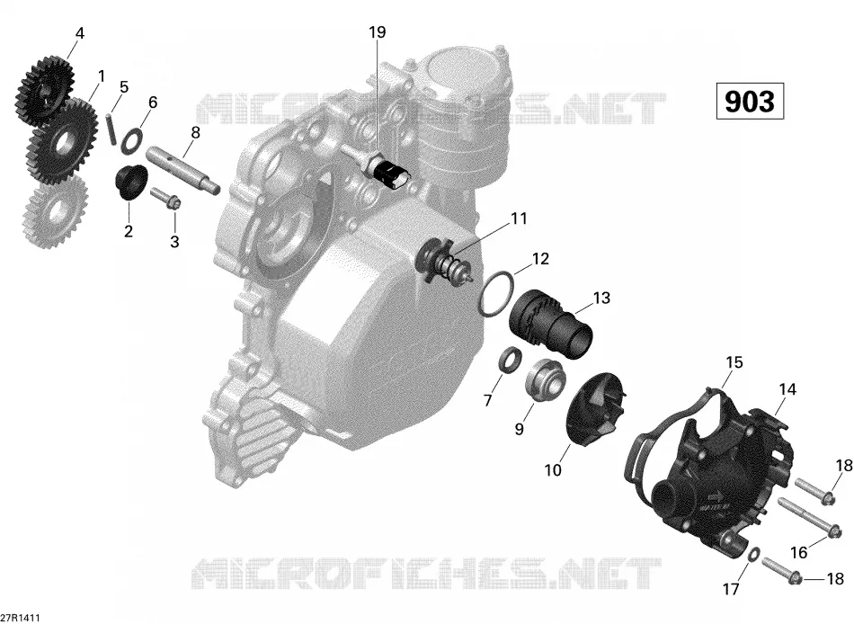 Refroidissement Moteur _27R1411