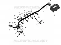 Rotax - Câblage Moteur Et Module Électronique - Sans IDF