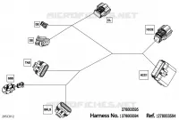 08- 0 - STEERING WIRING HARNESS - 278003595 - PACKAGE CONVENIENCE