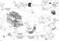 Moteur Et Silencieux Admission