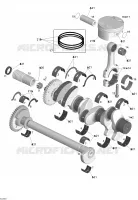 Vilebrequin, Pistons Et Arbre De Balancement 1