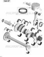 Vilebrequin, Pistons Et Arbre De Balancement