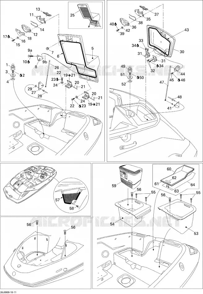 Compartiment de rangement