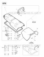 Siège Et Couvercle Du Moteur (GTS)