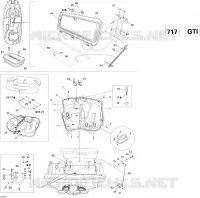 Compartiment Moteur Et Couvercle Central