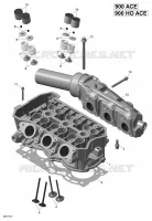 Culasse - 900-900 HO ACE