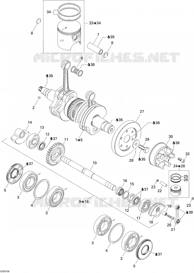 Vilebrequin Et Pistons