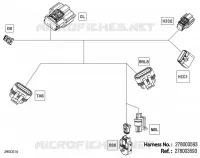 08- 0 - STEERING WIRING HARNESS - 278003593