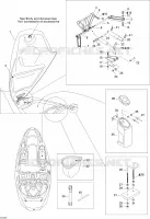 Compartiment à bagages avant