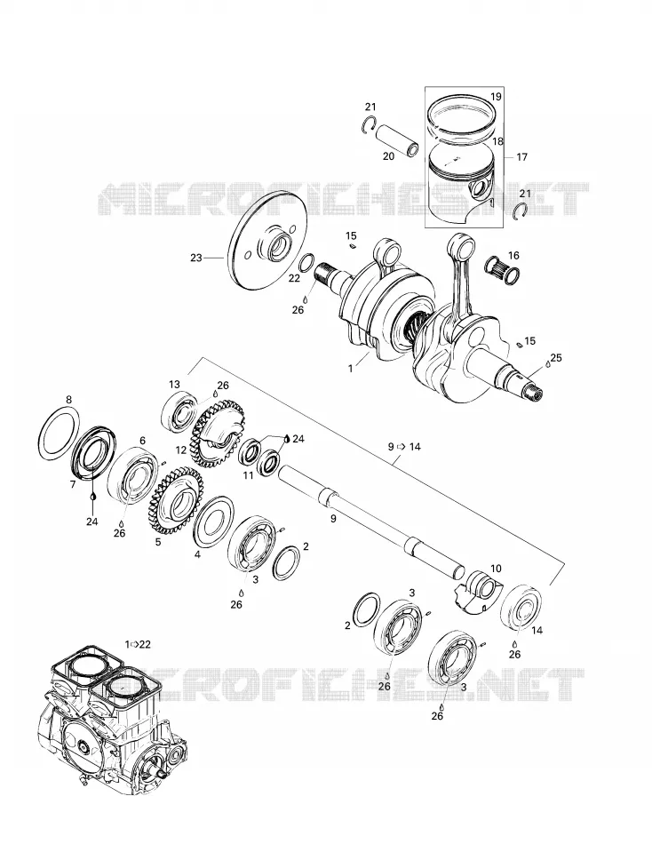 Vilebrequin Et Pistons