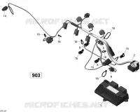 Câblage Moteur Et Module Électronique ACE 900 HO_51R1527