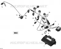 Câblage Moteur Et Module Électronique ACE 900_51R1527