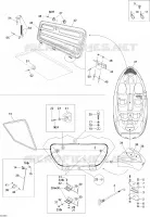 Compartiment De Moteur Et Couvercle Central