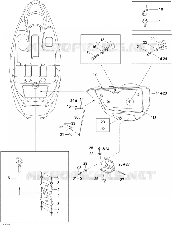 Compartiment moteur