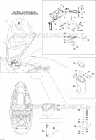 Compartiment à bagages avant