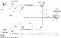 Câblage Électrique - Harnais Guidon - 278003262-263-264 (se référer au système électrique pour modèle)