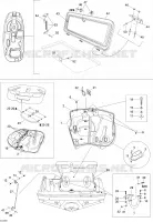 Compartiment Moteur et Couvercle Central