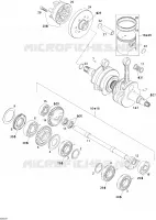 Vilebrequin, Pistons Et Arbre De Balancement