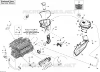 Moteur Et Silencieux Admission