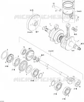 Vilebrequin, Pistons Et Arbre De Balancement