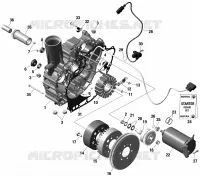 Rotax - Magnéto Et Démarreur Électrique Avec iDF