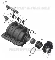 01- ROTAX - Air Intake Manifold And Throttle Body