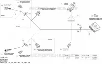 Câblage Électrique - Harnais Guidon - 278003262-263-264 (se référer au système électrique pour modèle)