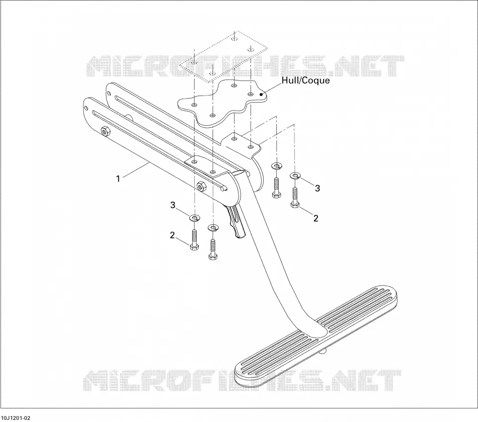 Ladder, Rear