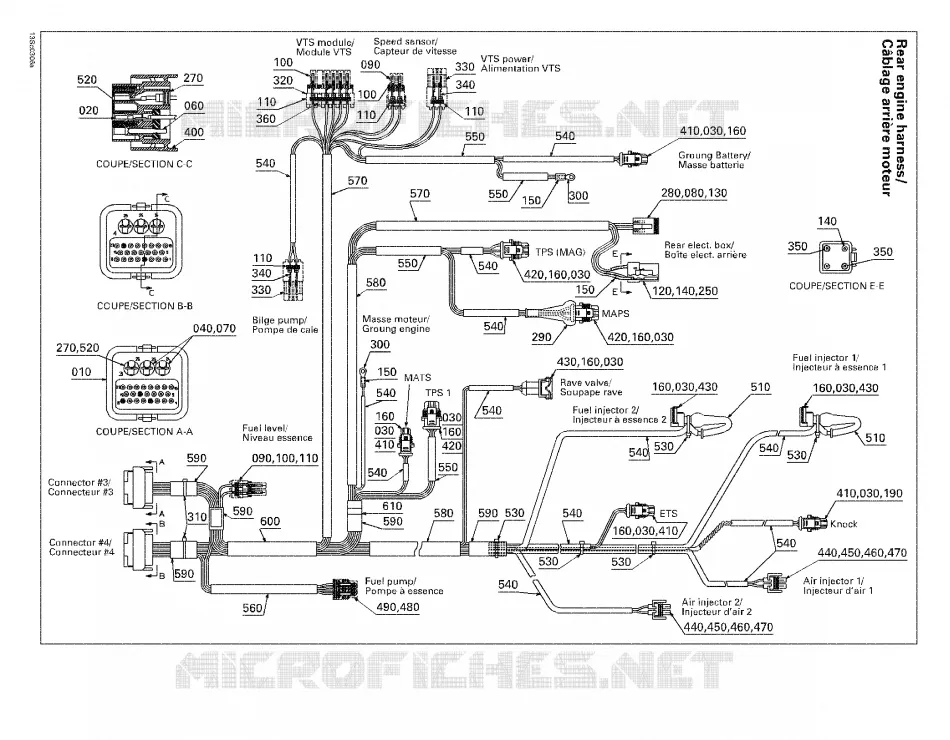Câblage Arrière Moteur