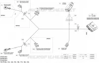 Câblage Électrique - Harnais Guidon - 278003262-263-264 (se référer au système électrique pour modèle)