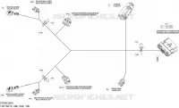 Câblage Électrique - Harnais Guidon - 278003265 (se référer au système électrique pour modèle)